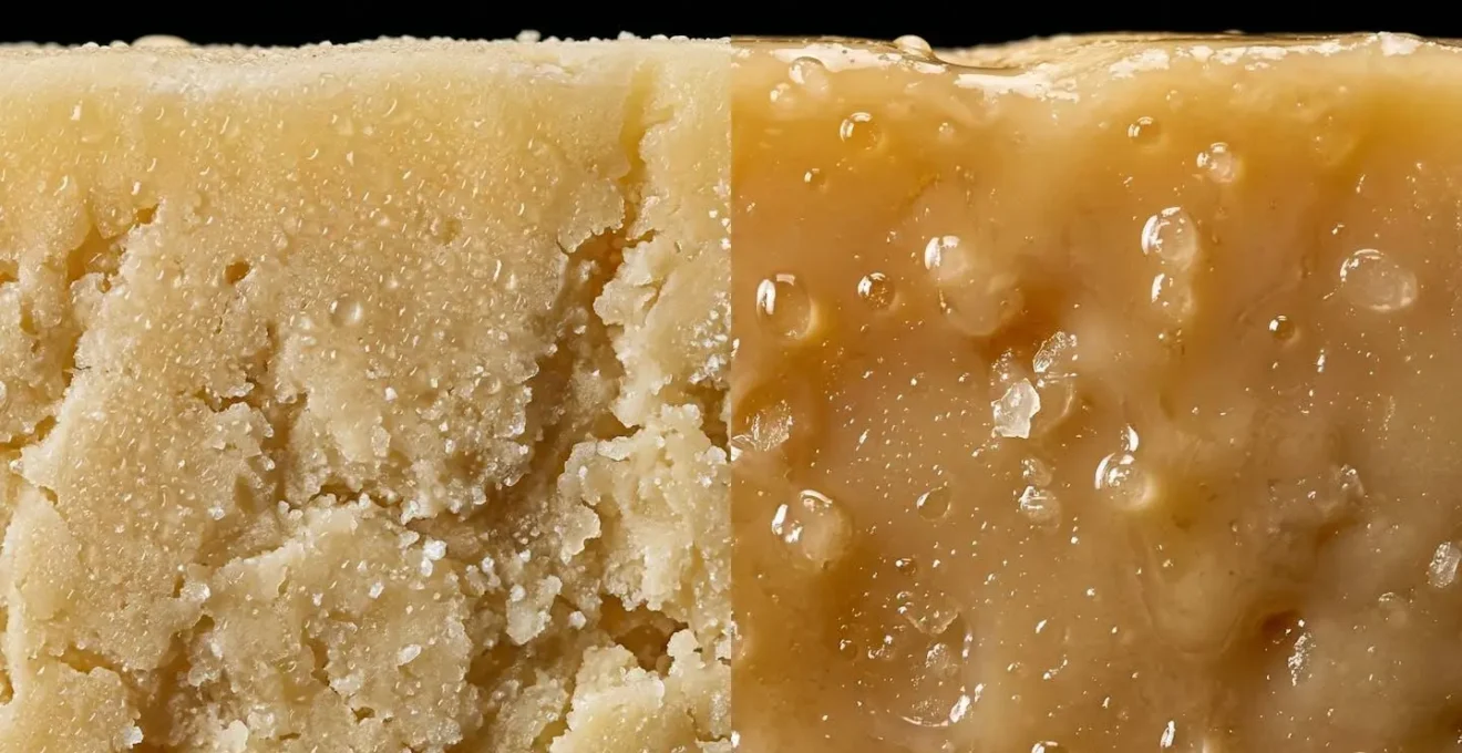 Formaggi a diverse temperature che mostrano la liberazione degli aromi